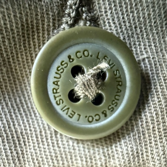 Levi’s XX Chino Standard Taper Pants W32 L30 Olive Green Casual Workwear - Picture 4 of 12